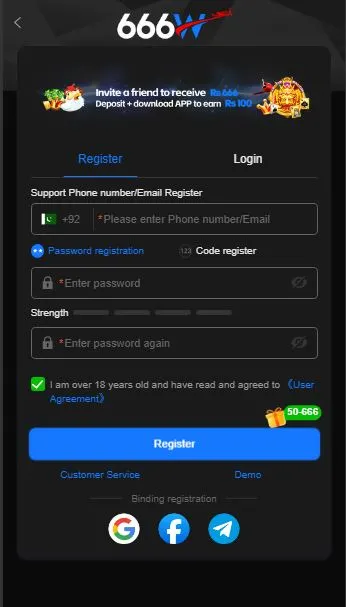 666W Register